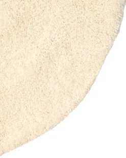 Hot Beliani Tappeto MANALI ø 140 cm Lana Beige
