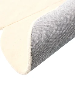 Hot Beliani Tappeto MANALI ø 140 cm Lana Beige