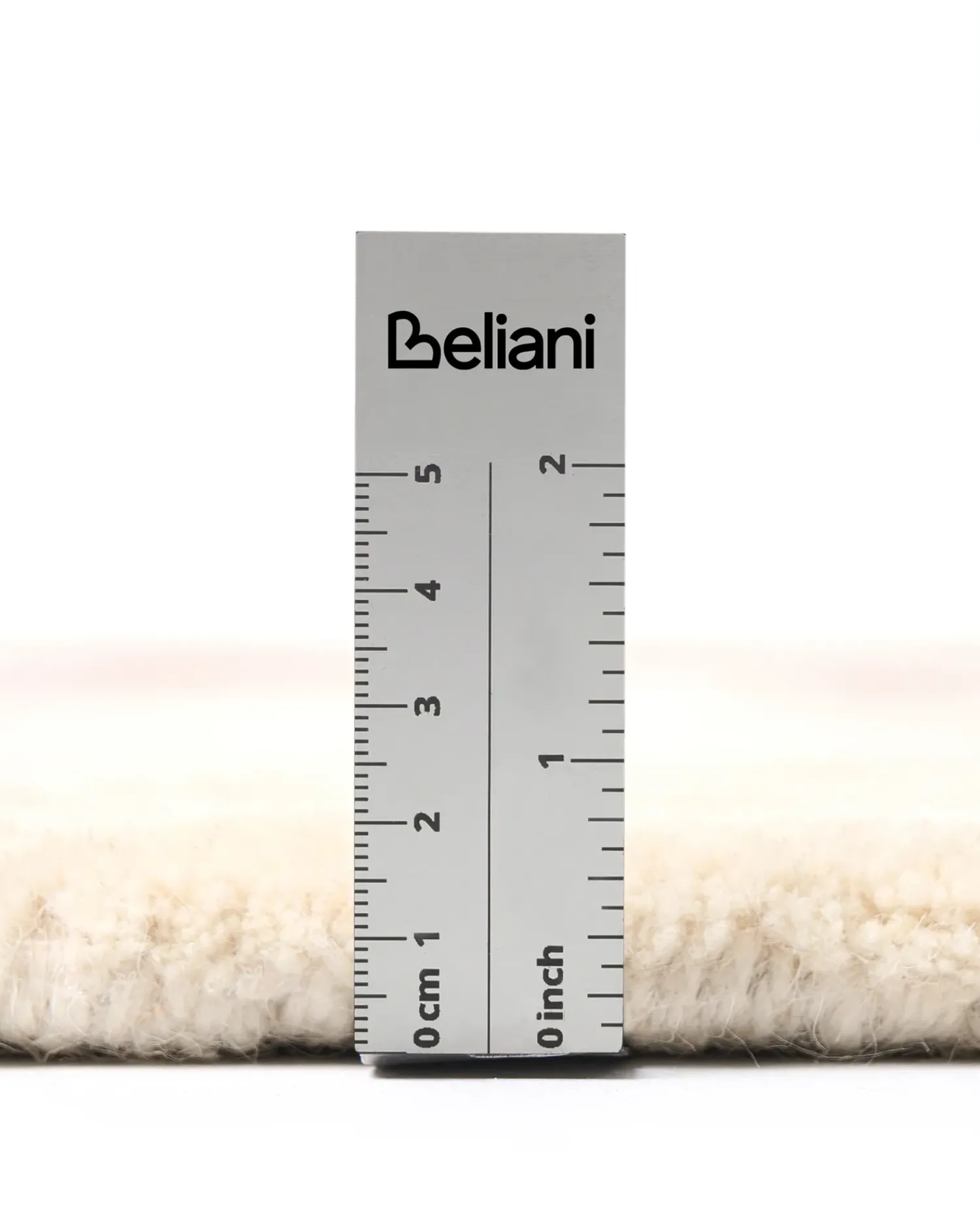Hot Beliani Tappeto MANALI ø 140 cm Lana Beige