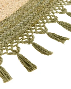 Clearance Beliani Tappeto MARTS Verde Iuta Beige Verde