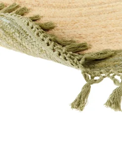 Clearance Beliani Tappeto MARTS Verde Iuta Beige Verde