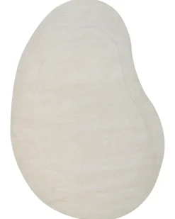 Outlet Beliani Tappeto MASSO chiaro 160 x 230 cm Viscosa Beige