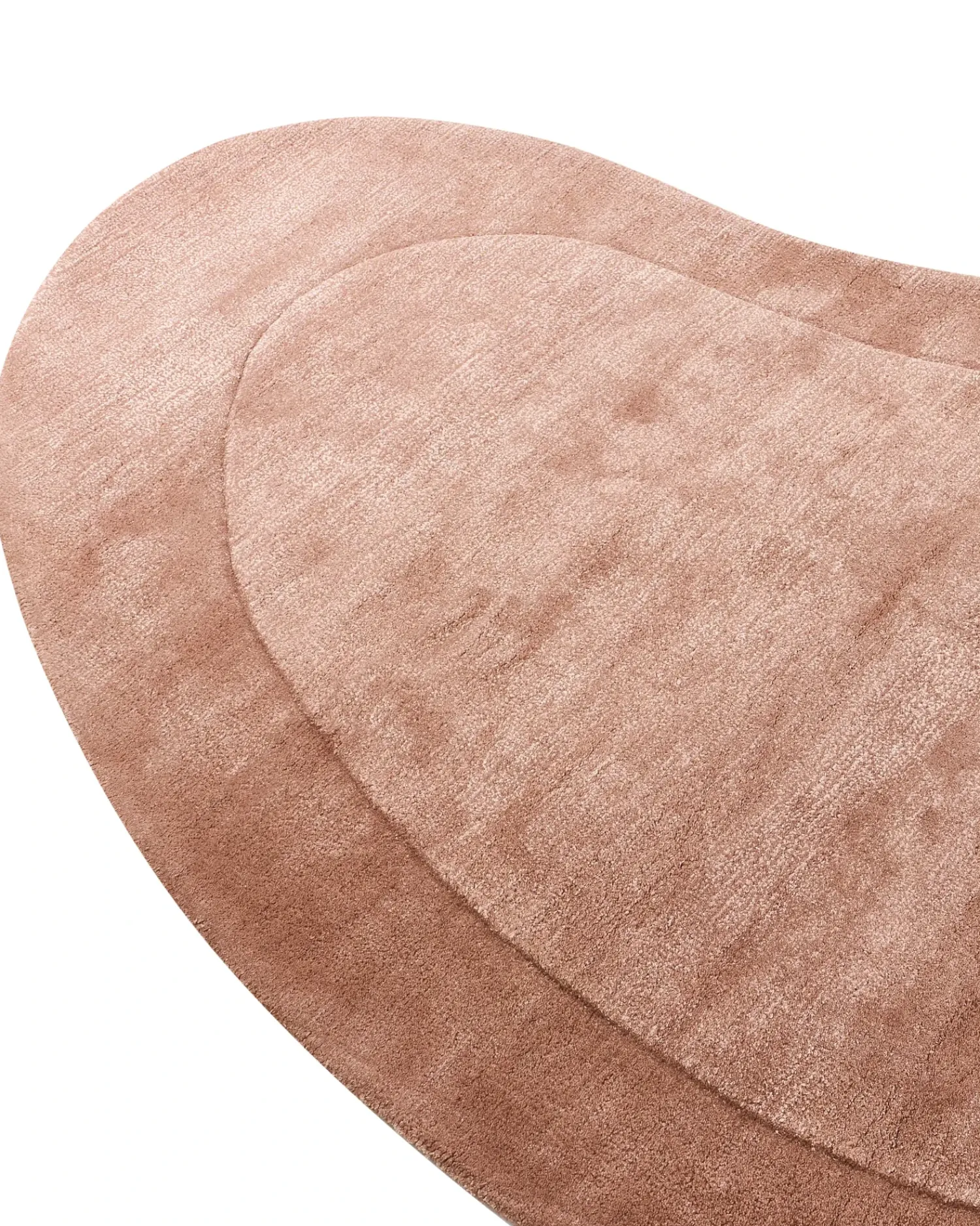 Hot Beliani Tappeto MASSO dorato 160 x 230 cm Viscosa Marrone