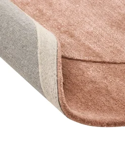 Hot Beliani Tappeto MASSO dorato 160 x 230 cm Viscosa Marrone