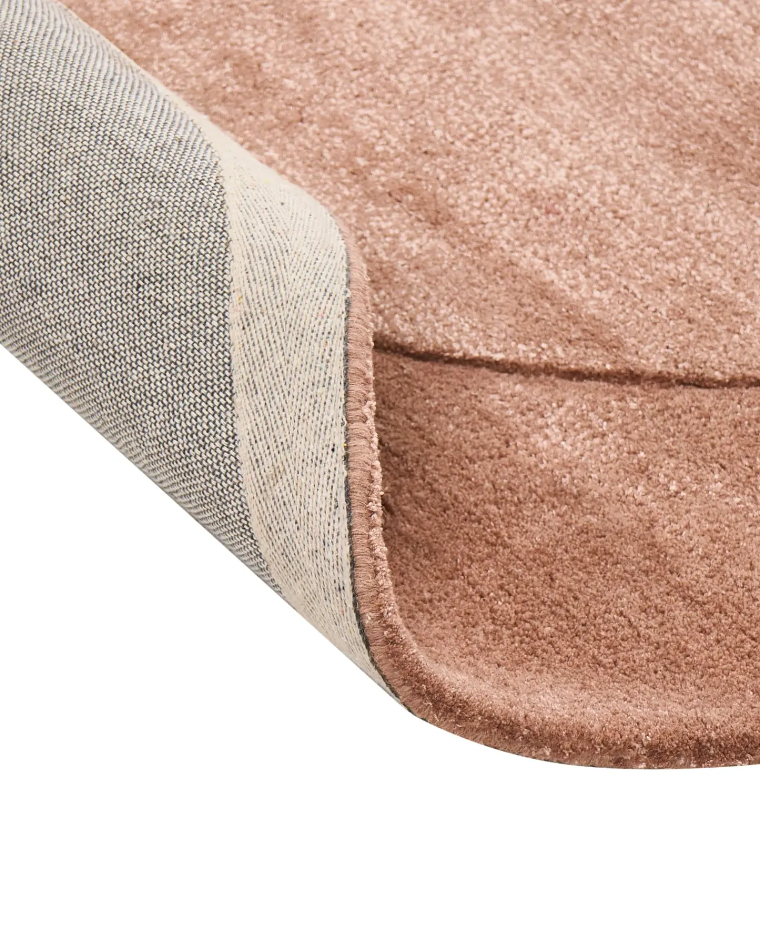Hot Beliani Tappeto MASSO dorato 160 x 230 cm Viscosa Marrone
