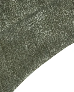 Beliani Tappeto MASSO scuro 160 x 230 cm Viscosa Verde