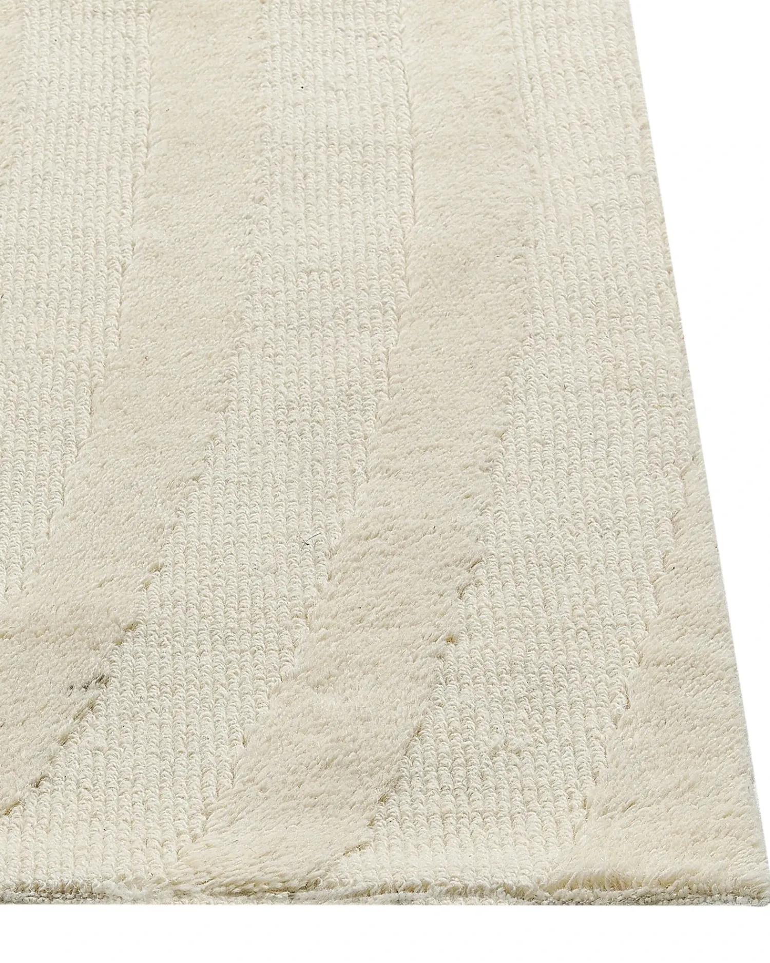New Beliani Tappeto MASTUNG Lana Beige