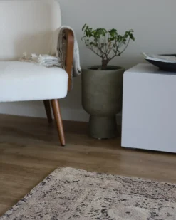 Online Beliani Tappeto MATARIM Beige 200 x 300 cm Cotone Beige Rosa