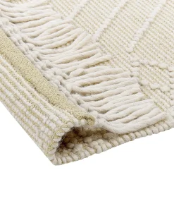 New Beliani Tappeto MAVIKENT 160 x 230 cm Lana Beige