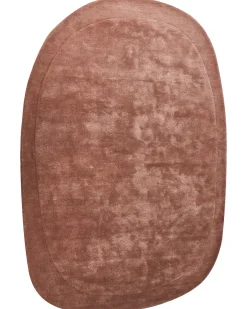 New Beliani Tappeto MITHA 200 x 300 cm Viscosa Marrone