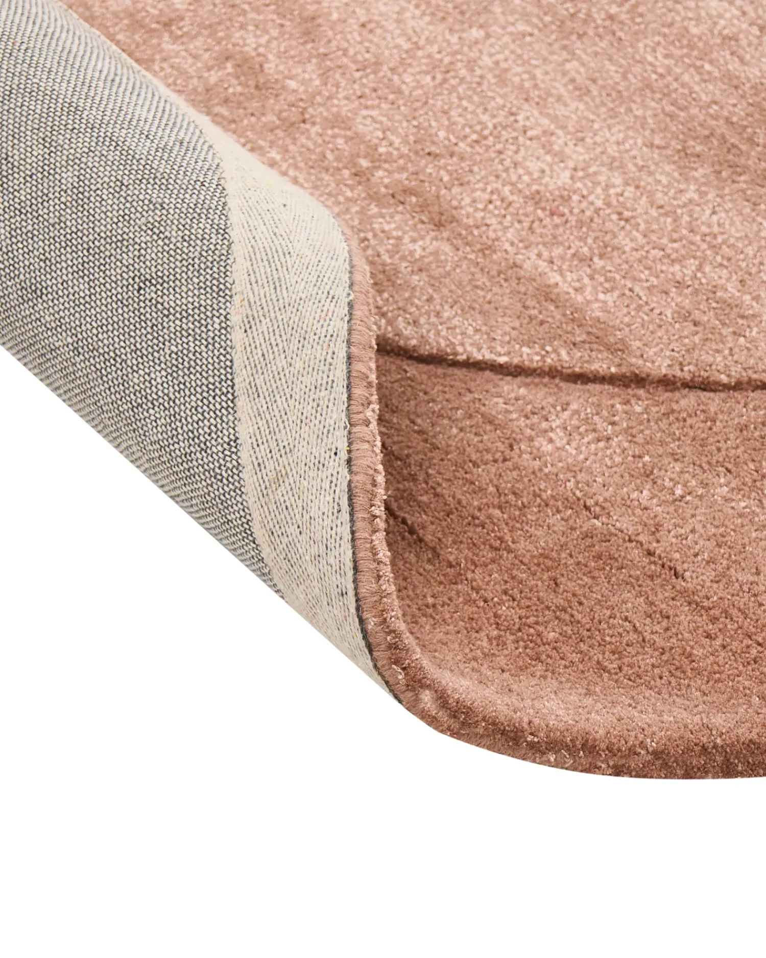 New Beliani Tappeto MITHA 200 x 300 cm Viscosa Marrone