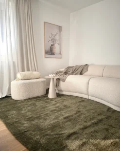 Discount Beliani Tappeto MITHA oliva 200 x 300 cm Viscosa Verde