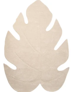 Clearance Beliani Tappeto NAINITAL sporco 160 x 230 cm Lana Bianco