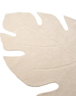 Clearance Beliani Tappeto NAINITAL sporco 160 x 230 cm Lana Bianco