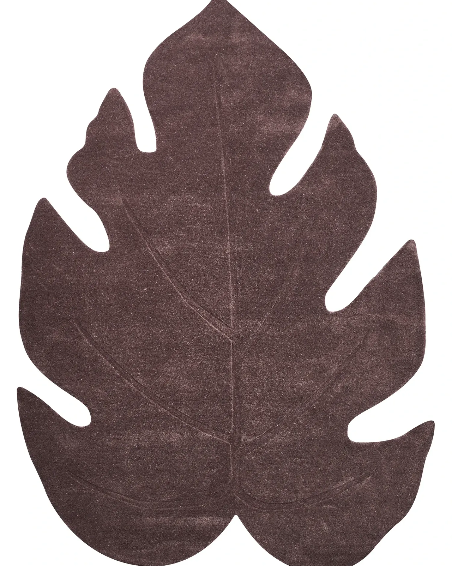 Discount Beliani Tappeto NAINITAL scuro 160 x 230 cm Lana Marrone