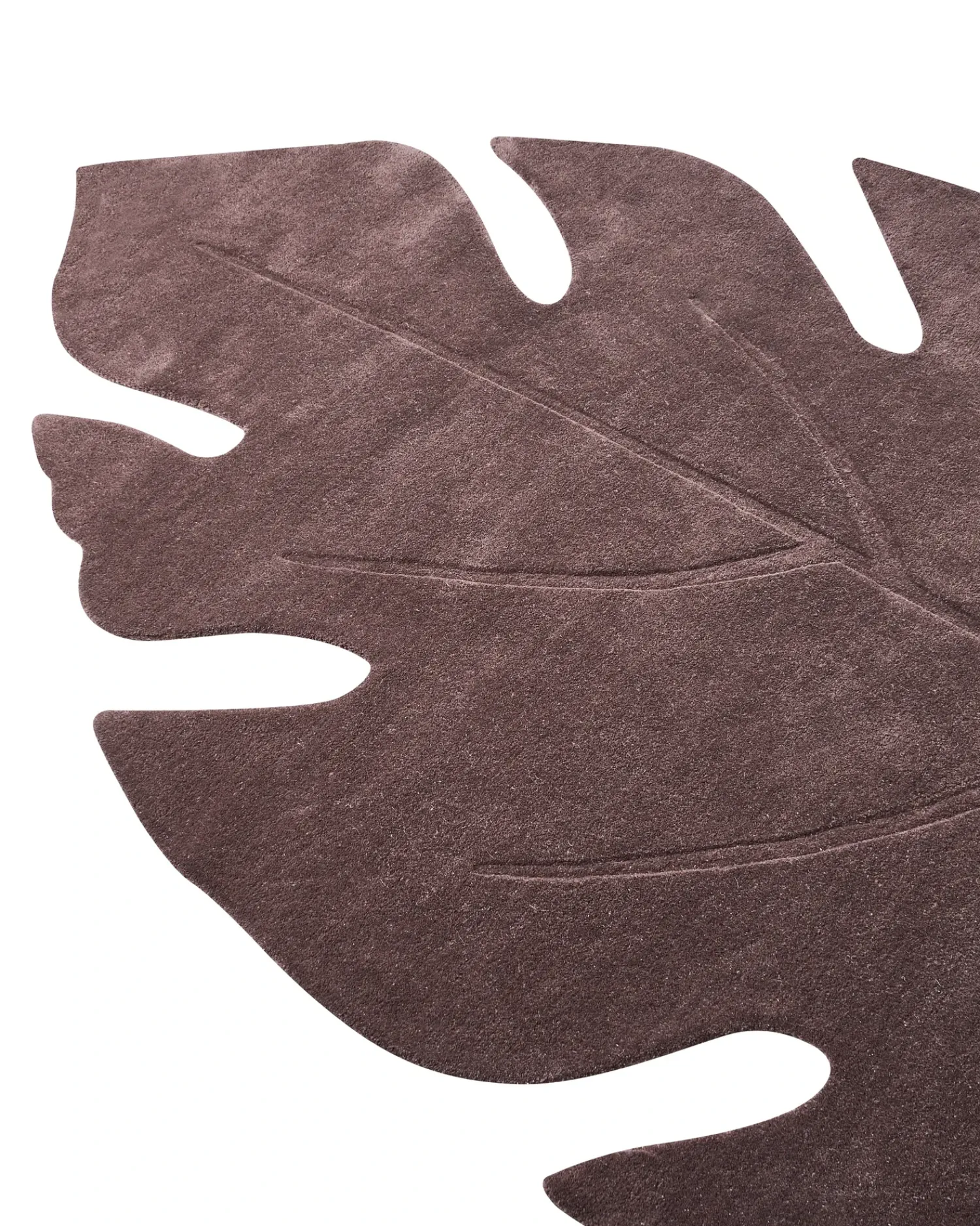 Discount Beliani Tappeto NAINITAL scuro 160 x 230 cm Lana Marrone
