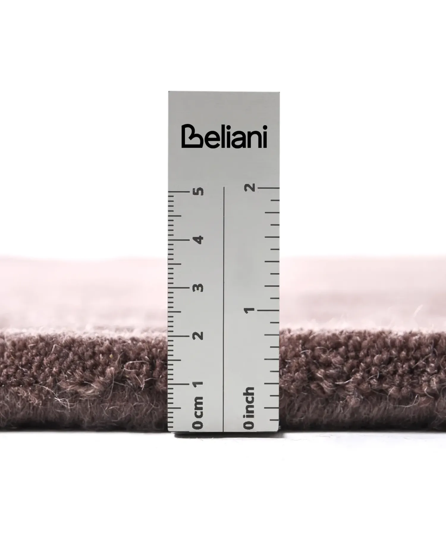 Discount Beliani Tappeto NAINITAL scuro 160 x 230 cm Lana Marrone