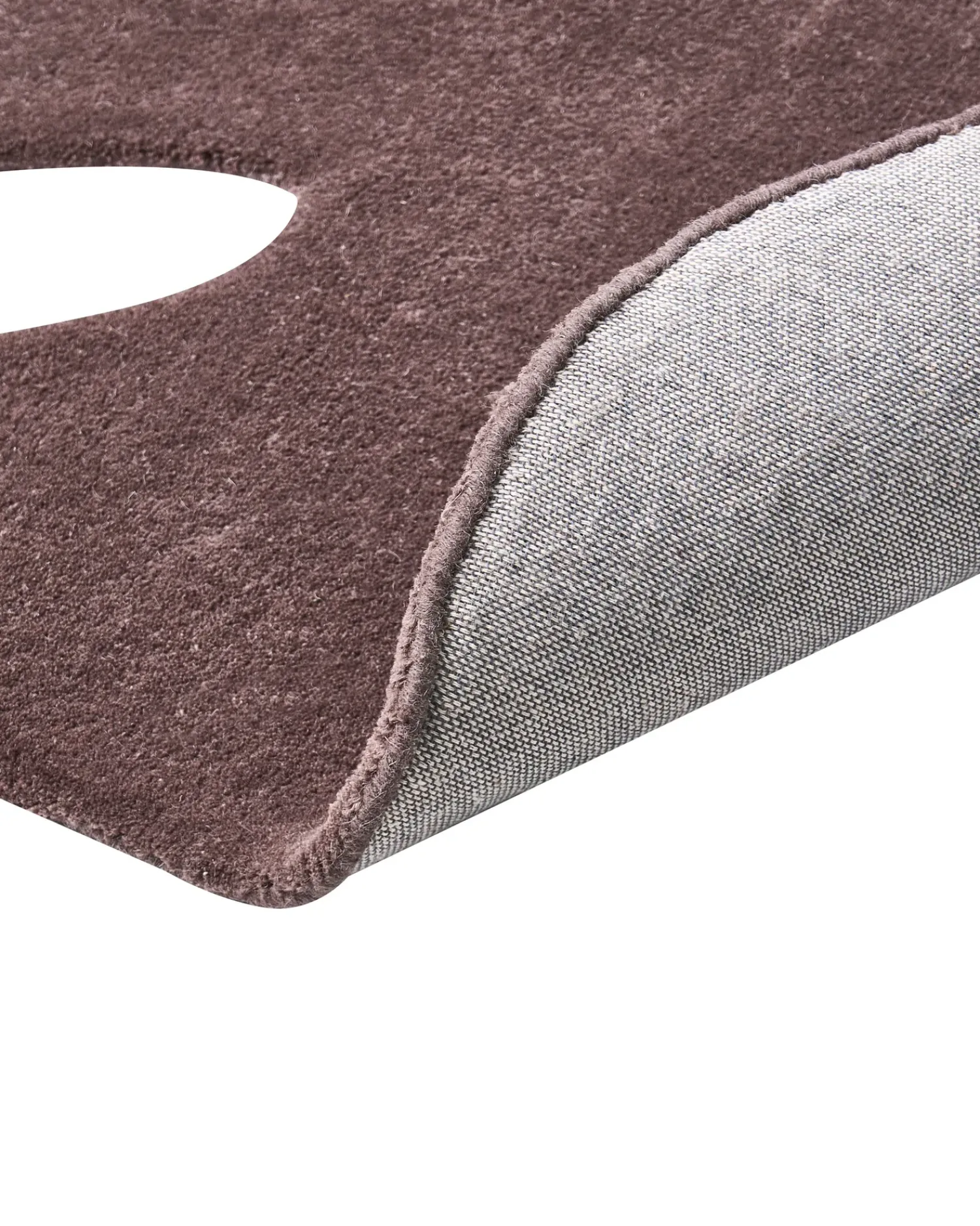 Discount Beliani Tappeto NAINITAL scuro 160 x 230 cm Lana Marrone