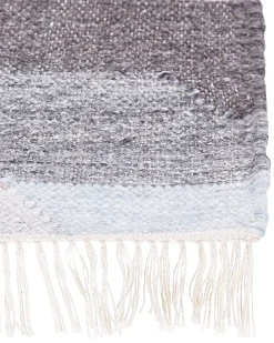 Online Beliani Tappeto NAKKAS Multicolore Iuta Beige Grigio Multicolore Rosa