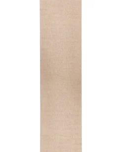 Clearance Beliani Tappeto NANDED chiaro 80 x 300 cm Iuta Beige