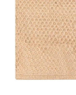 Clearance Beliani Tappeto NANDED 80 x 300 cm Iuta Beige