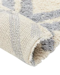 New Beliani Tappeto NEVSEHIR Beige Cotone Beige Grigio