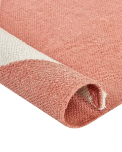Discount Beliani Tappeto NIZIP Multicolore Cotone Beige Giallo Multicolore Nero Rosa
