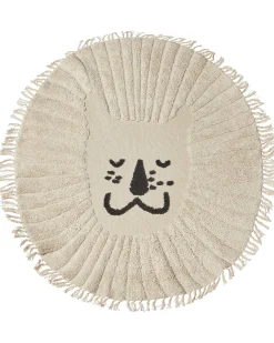 Clearance Beliani Tappeto per bambini BADHANI Beige ø 140 cm Cotone Beige Nero