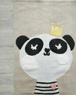 Online Beliani Tappeto per bambini BUNAN Beige 80 x 150 cm Cotone Beige Bianco Giallo Nero