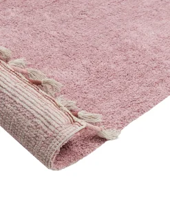 Beliani Tappeto per bambini CAPARLI 140 x 200 cm Cotone Rosa