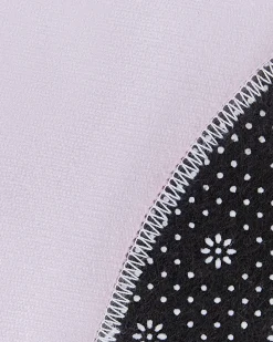 Online Beliani Tappeto per bambini CUMULUS Rosa pastello 90 x 120 cm Bianco Rosa Nero