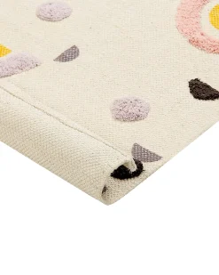 Discount Beliani Tappeto per bambini CURUP Multicolore 80 x 150 cm Cotone Beige Multicolore