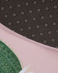 Best Beliani Tappeto per bambini ELDIVAN Rosa ø 120 cm Rosa Verde