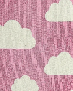 New Beliani Tappeto per bambini GWALIJAR Rosa 60 x 90 cm Cotone Bianco Rosa
