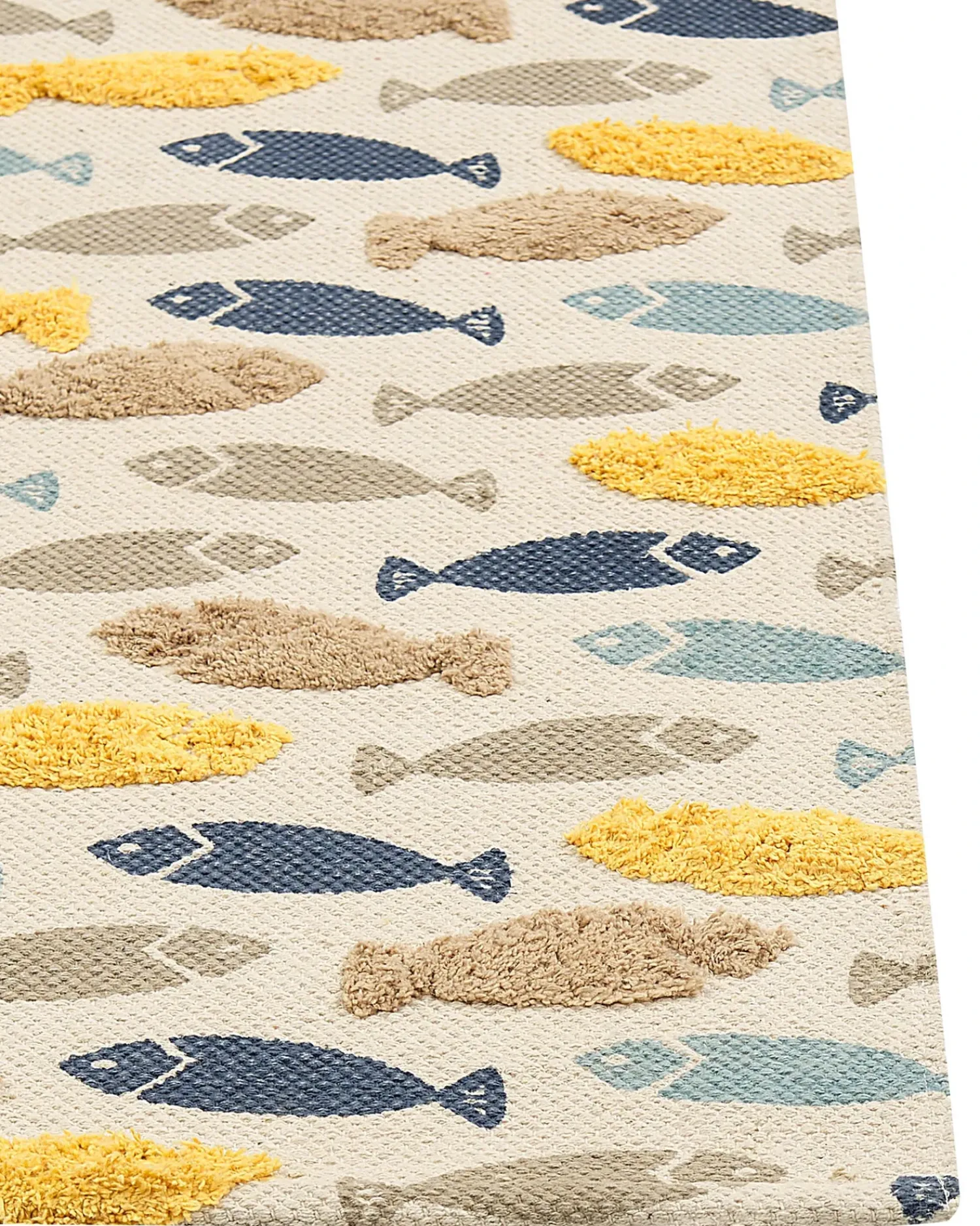 Best Beliani Tappeto per bambini IPUH 80 x 150 cm Cotone Multicolore
