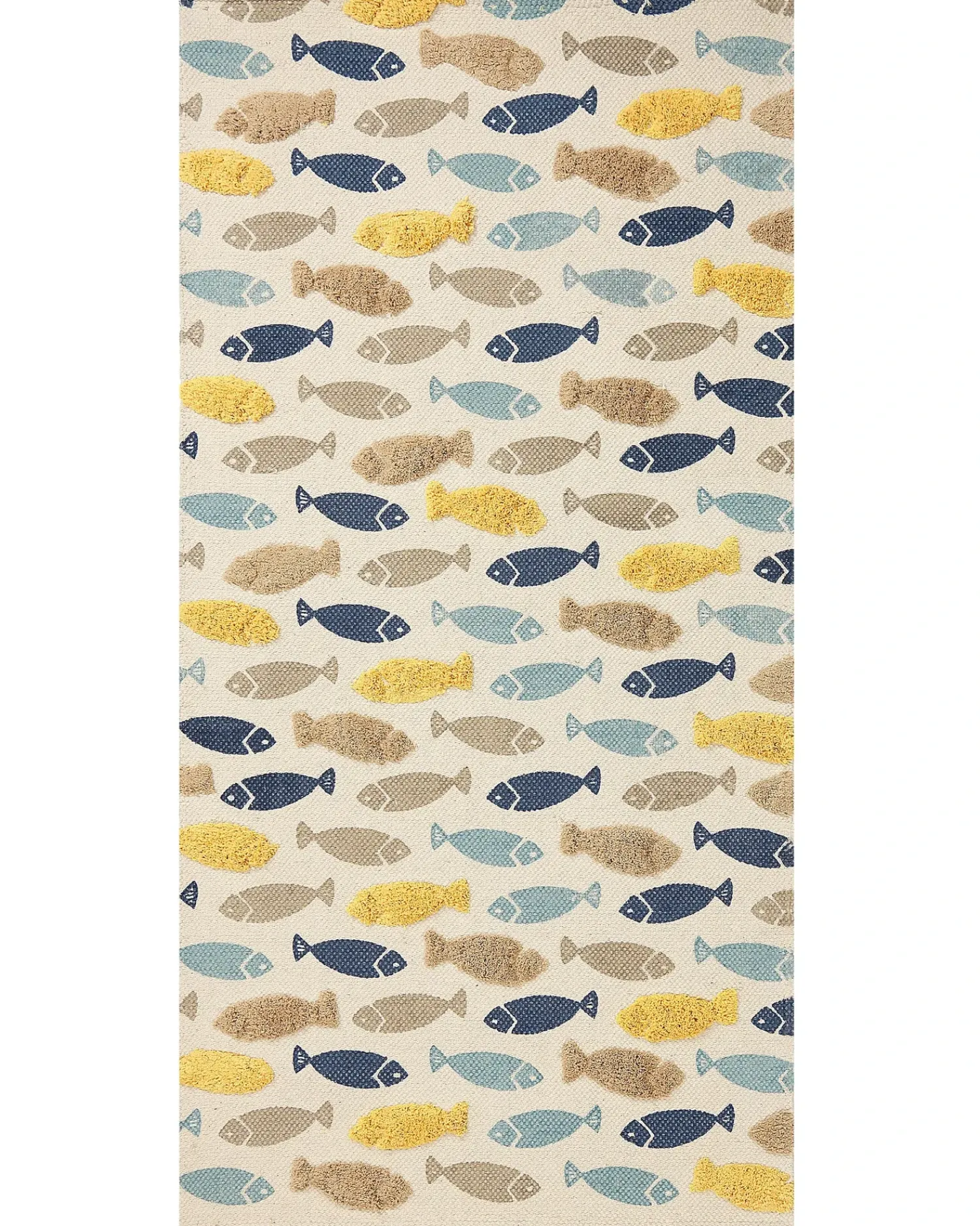 Best Beliani Tappeto per bambini IPUH 80 x 150 cm Cotone Multicolore