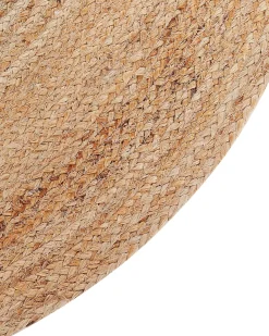 Best Beliani Tappeto per bambini KOSALAR ø 120 cm Iuta Beige