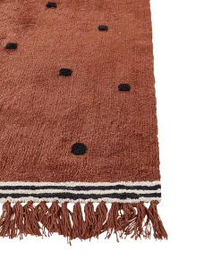 Clearance Beliani Tappeto per bambini LAZA 140 x 200 cm Cotone Marrone