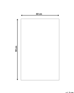 Hot Beliani Tappeto per bambini MADURAJ Blu 60 x 90 cm Cotone Beige Blu