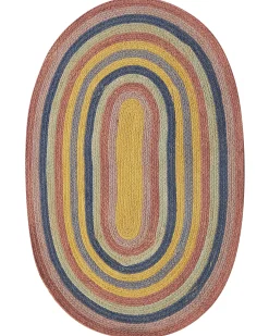 Online Beliani Tappeto per bambini PEREWI 70 x 100 cm Iuta Multicolore
