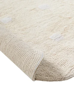 Beliani Tappeto per bambini SAREKI 140 x 200 cm Cotone Beige