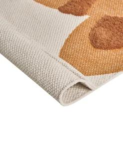 Best Beliani Tappeto per bambini SIGLI Multicolore 80 x 150 cm Cotone Beige Giallo Marrone Multicolore