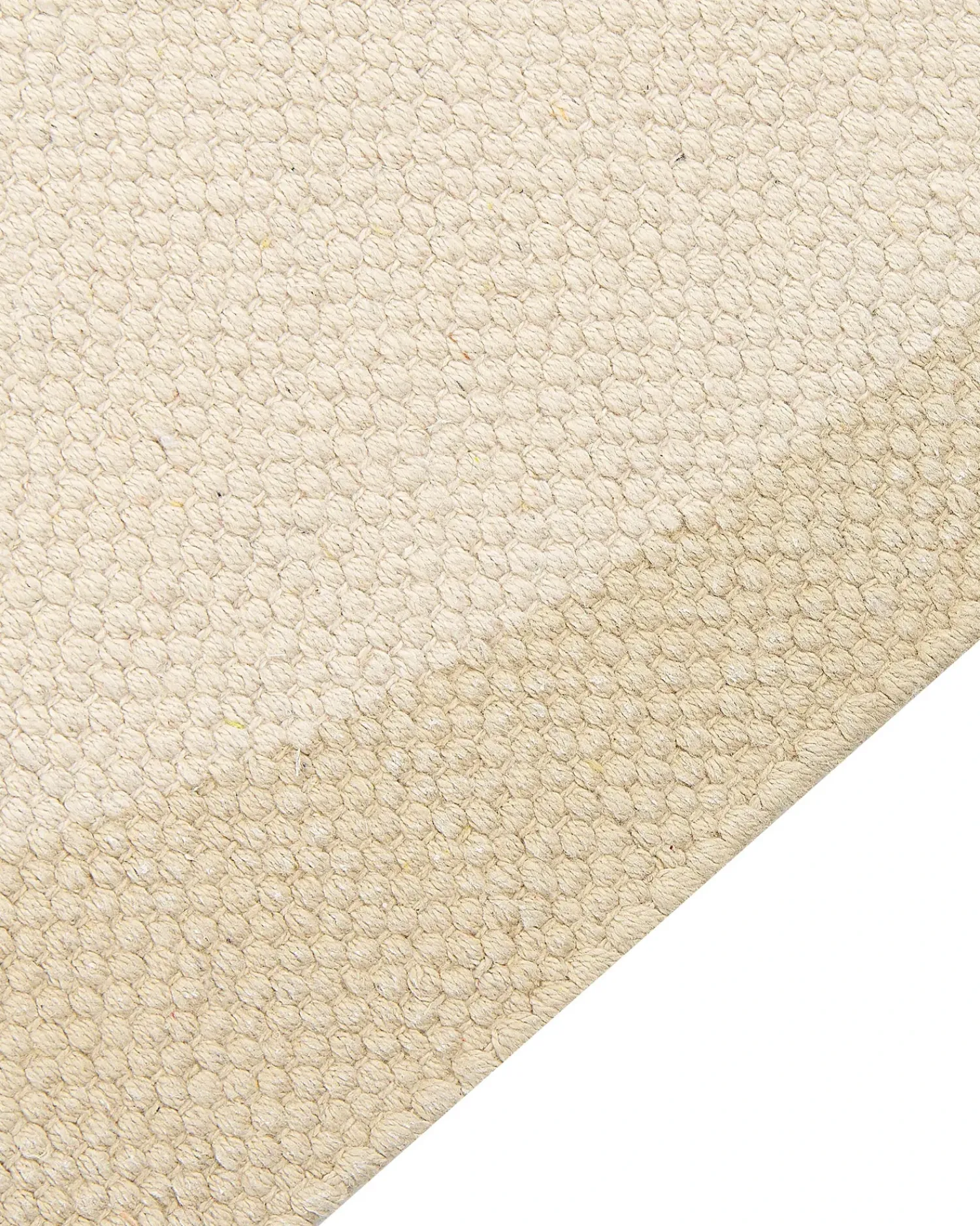 Sale Beliani Tappeto per bambini SIMAU Beige 80 x 150 cm Cotone Beige Grigio Nero