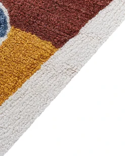 Beliani Tappeto per bambini SPETI 105 x 120 cm Cotone Multicolore