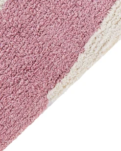 Discount Beliani Tappeto per bambini TATARLI Multicolore 140 x 200 cm Cotone Beige Multicolore