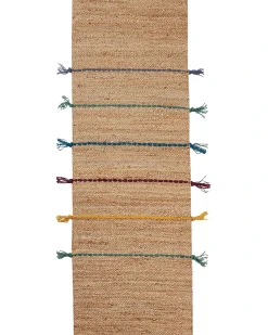 Best Beliani Tappeto per bambini UZUNTA Beige 70 x 200 cm Iuta Beige Multicolore