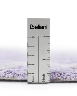 Discount Beliani Tappeto per bambini VURGUN Viola chiaro ø 120 cm Cotone Bianco Viola