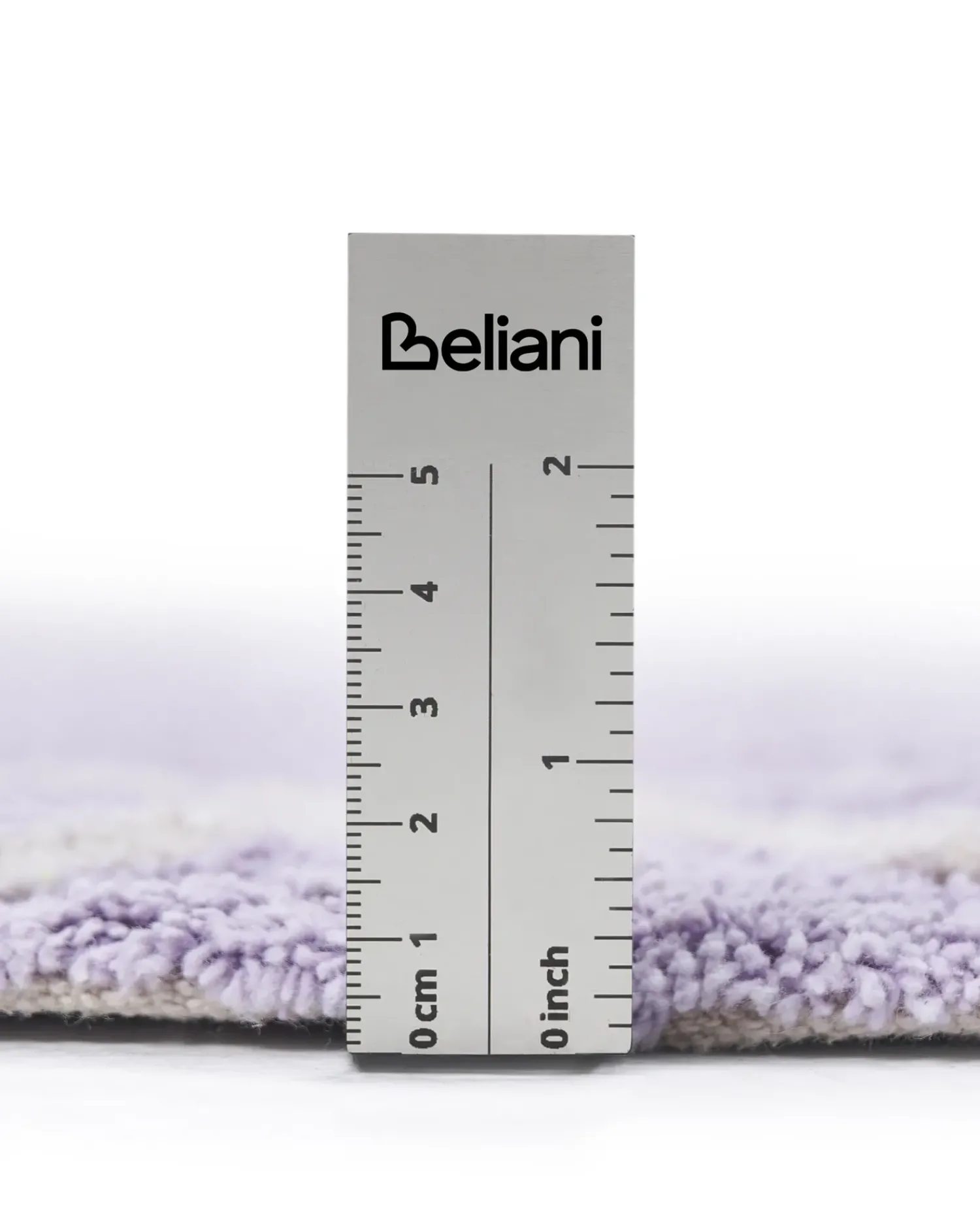 Discount Beliani Tappeto per bambini VURGUN Viola chiaro ø 120 cm Cotone Bianco Viola