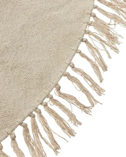 Online Beliani Tappeto per bambini WAHAR ø 140 cm Cotone Beige