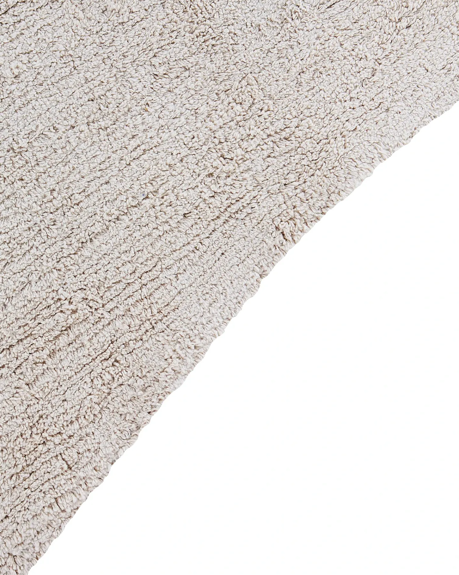 Outlet Beliani Tappeto per bambini ZODI Beige chiaro 70 x 100 cm Cotone Beige Bianco Nero